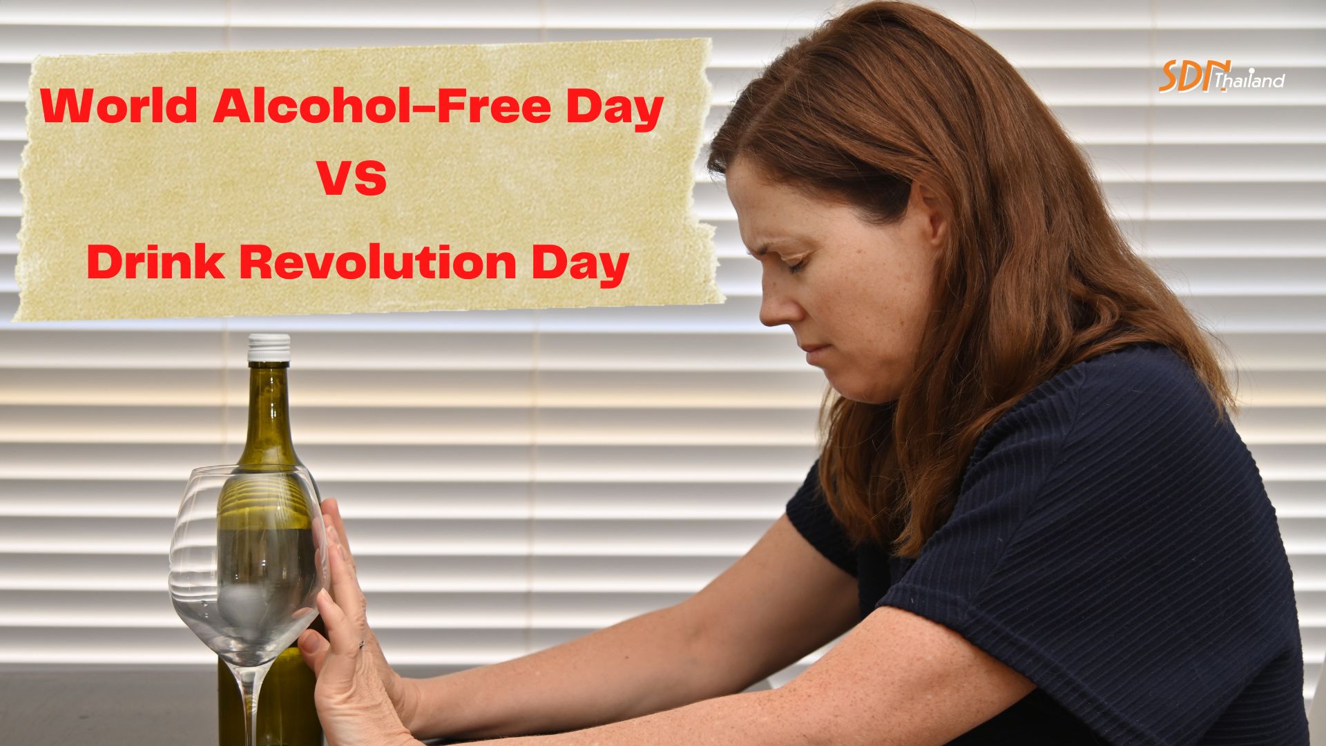 World Alcohol-Free Day VS Drink Revolution Day￼