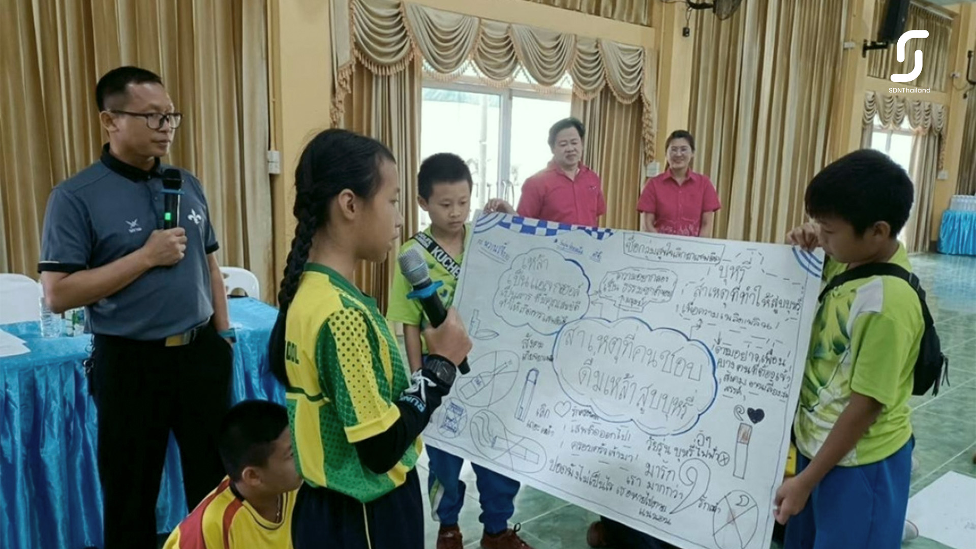 อำเภอแม่ใจสุขใจเลิกเหล้า…เกิดขึ้นได้ด้วยพลังชุมชน