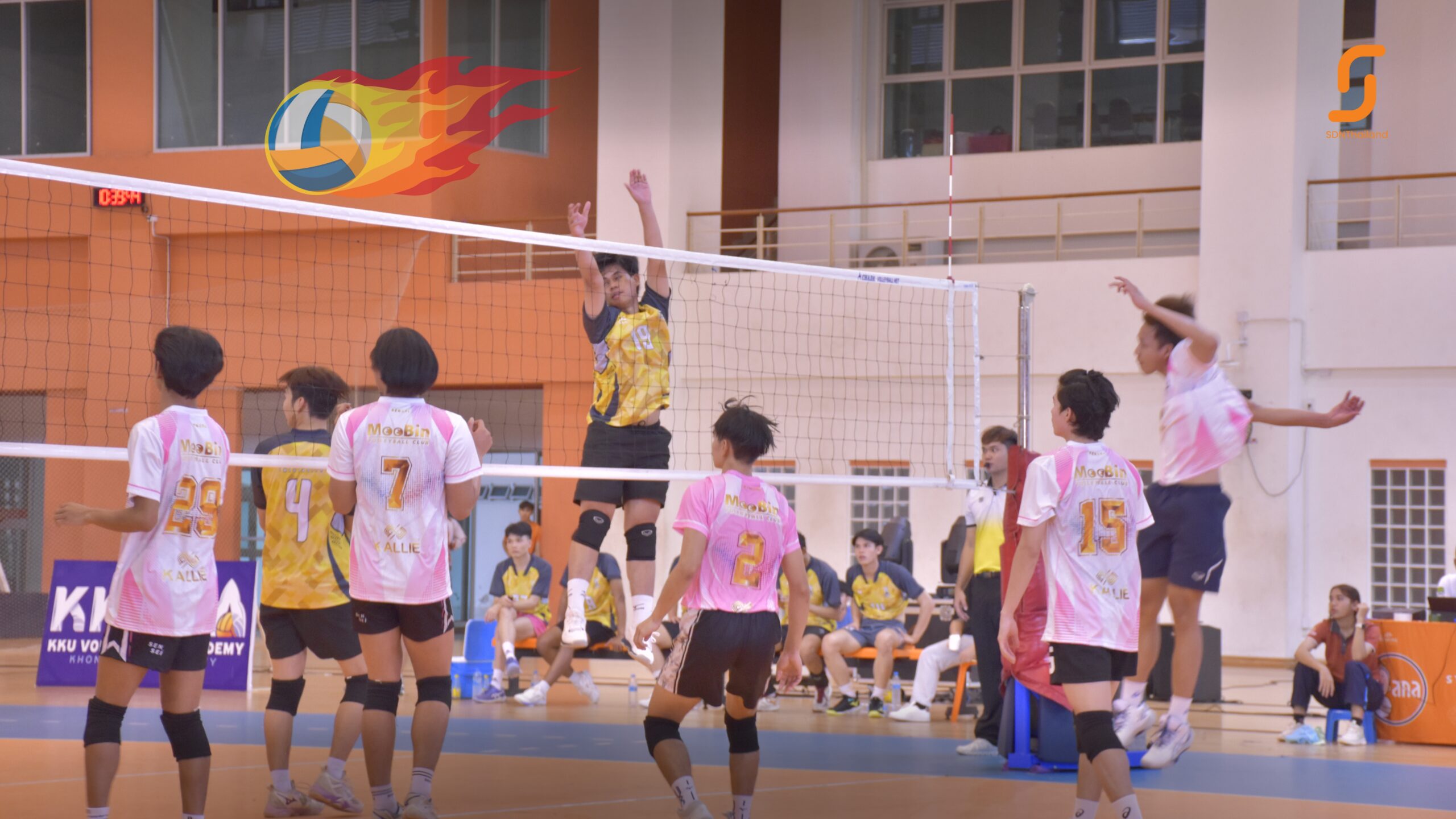 VOLLEYBALL “สาวเหล็ก” NO L CUP By Thai PBS  การแข่งขันกีฬาวอลเลย์บอล ไม่สูบ ไม่ดื่ม ไม่เสพ ไม่พนัน ชิงแชมป์ภาคอีสาน