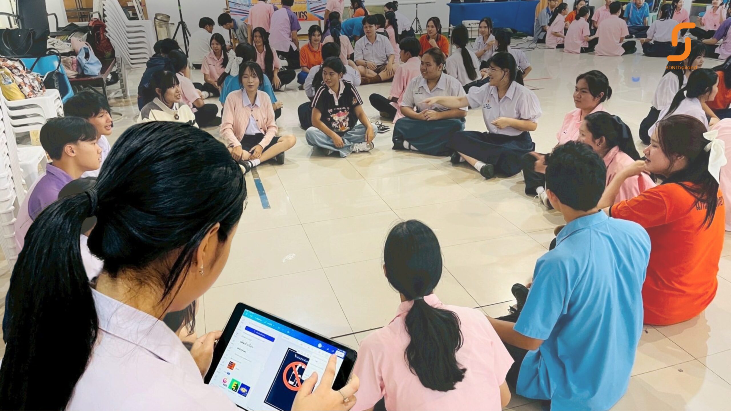 เยาวชนสร้างสุขขอนแก่น ร่วมรณรงค์ขับเคลื่อนสังคมคนขอนแก่น ชวนคนงดเหล้าเข้าพรรษา