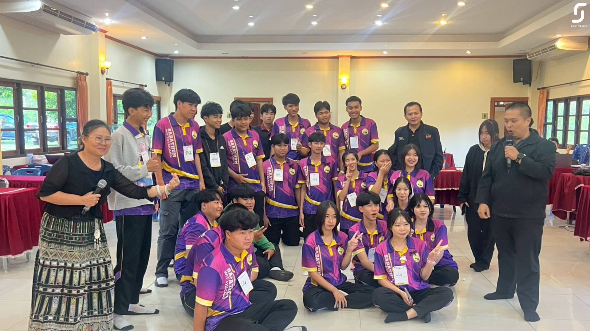 สคล.ภาคเหนือตอนบน บูรณาการร่วมกับภาคีเครือข่ายจังหวัดน่าน จัดกิจกรรมการฝึกอบรมเชิงปฏิบัติการ “การอบรมแกนนำเยาวชนในเรื่องความรอบรู้สุขภาพ และสื่อสารเชิงบวกในการดื่มสุรา การลดปัจจัยเสี่ยงและลดการเกิดอุบัติเหตุทางถนนในกลุ่มวัยรุ่นในจังหวัดน่าน”